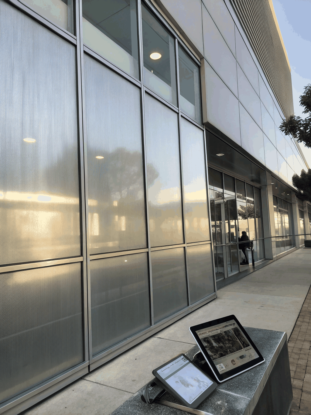 Modern architectural ACM panel cladding